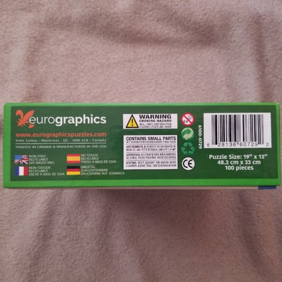 EuroGraphics Beautiful Hair Puzzle Jigsaw Puzzle (100-Piece) - Picture 2 of 3